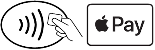 Logo sans contact Apple Pay