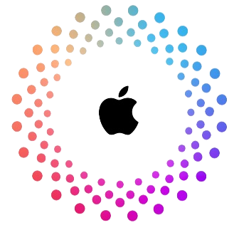 Logo identifiant Apple